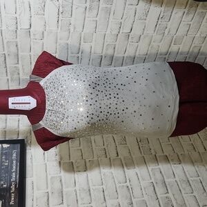 Ann Taylor SZ S Silver Shimmer Halter Tank